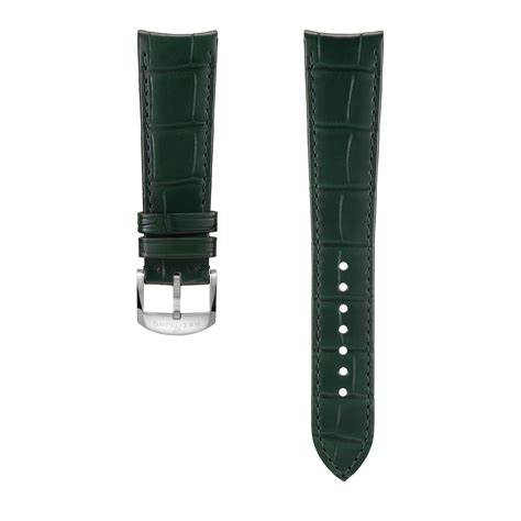 breitling green crocodile strap